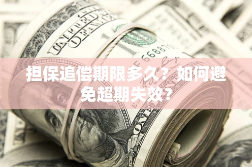 北京担保追偿期限多久?如何避免超期失效? 北京担保追偿期限多久?如何避免超期失效?