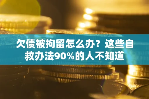 北京欠债被拘留怎么办？这些自救办法90%的人不知道