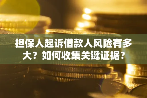 北京担保人起诉借款人风险有多大？如何收集关键证据？